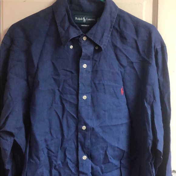 Ralph Lauren Other - Ralph Lauren XL Navy Blue Pure Linen for Men